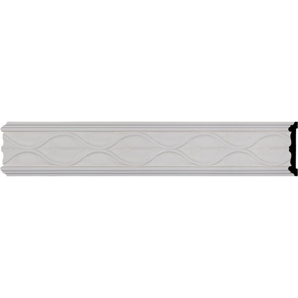 CHA04X01ME 4 1/4"H x 3/4"P x 96 1/8"L, (1 3/4" Repeat), Medway Chair Rail