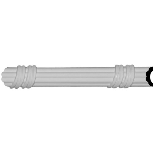 PML01X01RE 1 7/8"H x 3/4"P x 96 1/8"L, (9 1/2" Repeat), Reeded Panel Moulding