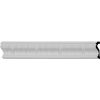 CHA03X02NE 3 3/8"H x 1"P x 96 1/8"L, (5 1/8" Repeat), Nevio Chair Rail