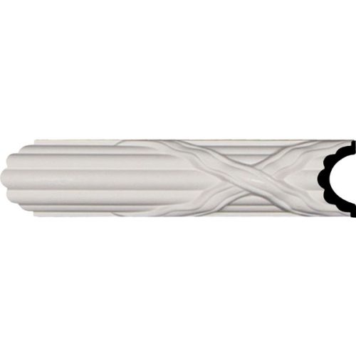 PML02X01RE 2"H x 1 1/8"P x 96 1/8"L, (9 5/8" Repeat), Reeded Panel Moulding