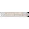 CHA01X01FL 1 7/8"H x 5/8"P x 95 3/4"L, (2 5/8" Repeat), Flower Chair Rail