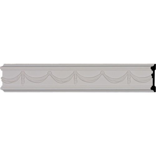 CHA02X01FE 2 1/2"H x 1/2"P x 95 5/8"L, (4 3/4" Repeat), Federal Chair Rail
