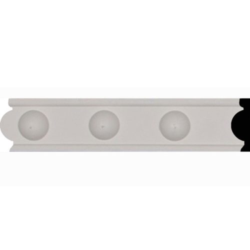 CHA01X01AS 1 3/4"H x 3/4"P x 96"L, (2 1/2" Repeat), Ashford Chair Rail