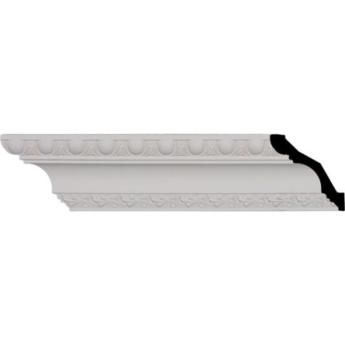 MLD03X04X05EG 3 1/4"H x 3 1/4"P x 4 5/8"F x 96"L, (1 5/8" Repeat), Egg & Dart Crown Moulding