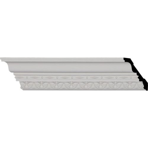 MLD04X03X05LS 4"H x 3 1/4"P x 5 1/8"F x 96 1/8"L, (1 7/8" Repeat), Leslie Crown Moulding