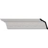 5 1/8"H x 3 1/2"P x 6 1/8"F x 95 3/4"L, (3 3/4" Repeat), Iris Crown Moulding (12 Inch Sample of MLD05X03X06IS)
