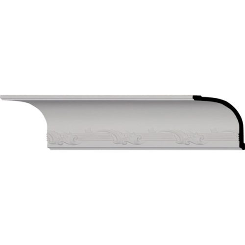 4 7/8"H x 4 1/2"P x 6 5/8"F x 94 3/4"L, (6 1/4" Repeat), Winston Cove Crown Moulding (12 Inch Sample of MLD05X04X07WN)