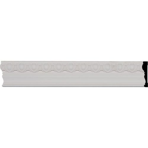 CHA03X01EG 3 1/4"H x 3/4"P x 95 7/8"L, (1 5/8" Repeat), Egg & Dart Chair Rail