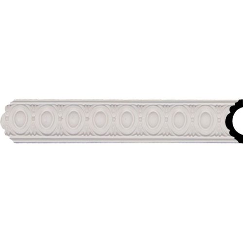 PML02X02EG 1 3/4"H x 3/4"P x 96 1/8"L, (1 1/8" Repeat), Egg & Dart Panel Moulding