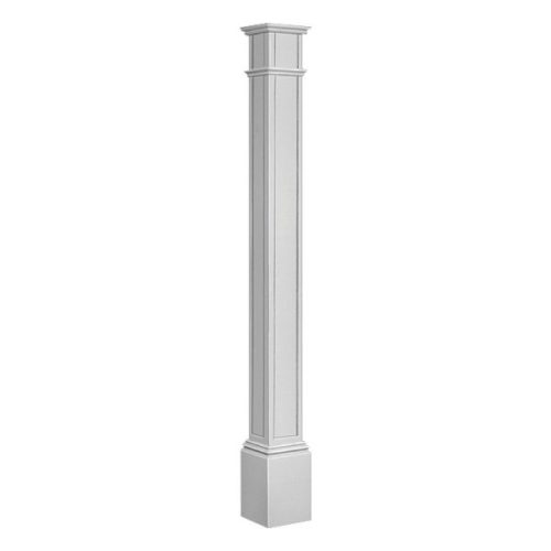 8"W X 96"H Fypon Column Square Plain