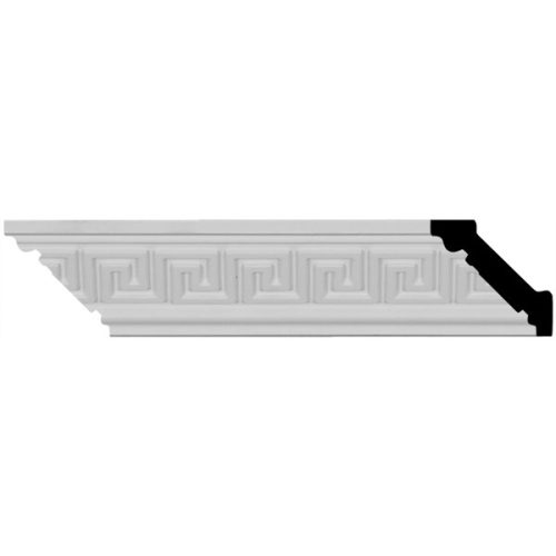 MLD01X01X03ER 2 1/8"H x 2 1/8"P x 3"F x 96"L Eris Crown Moulding