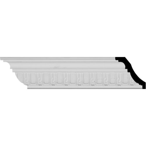 2 3/4"H x 2 3/8"P x 3 5/8"F x 94 1/2"L Sequential Crown Moulding (12 Inch Sample of MLD03X02X04SE)