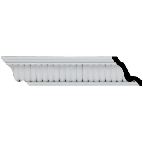 MLD03X03X04CI 3"H x 3"P x 4 1/4"F x 96"L Carrillo Crown Moulding