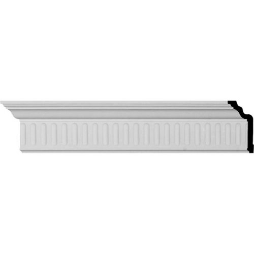 4"H x 2 1/4"P x 4 1/2"F x 96"L Viceroy Crown Moulding (12 Inch Sample of MLD04X02X04VI)