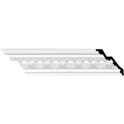 4 1/8"H x 4 1/8"P x 5 7/8"F x 94 1/2"L Zadlo Crown Moulding (12 Inch Sample of MLD04X04X06ZA)