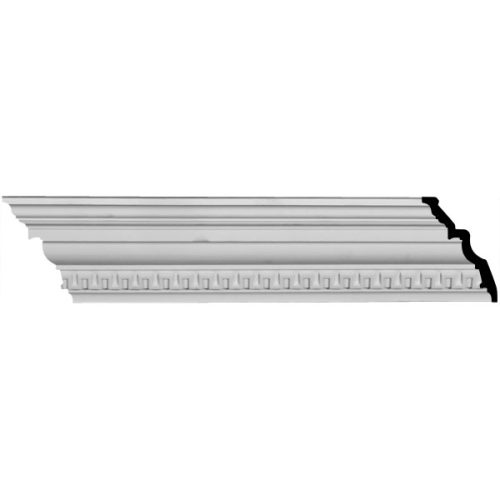 4 3/4"H x 3 3/8"P x 5 7/8"F x 94 1/2"L Nestor Crown Moulding (12 Inch Sample of MLD05X03X06NS)