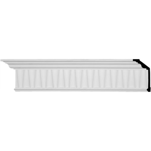 5 5/8"H x 3"P x 6 1/4"F x 96"L Naomi Crown Moulding (12 Inch Sample of MLD06X03X06NA)