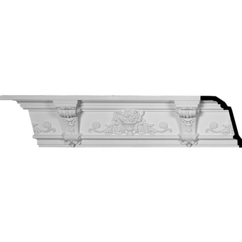 7 7/8"H x 6 5/8"P x 10 1/4"F x 96"L Jonee Barsom Crown Moulding (12 Inch Sample of MLD08X07X10JO)