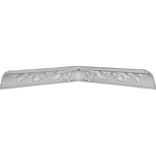 MIC28X05DI-2 5 3/8"H x 27 5/8"P Diane Crown Moulding Inside Corner