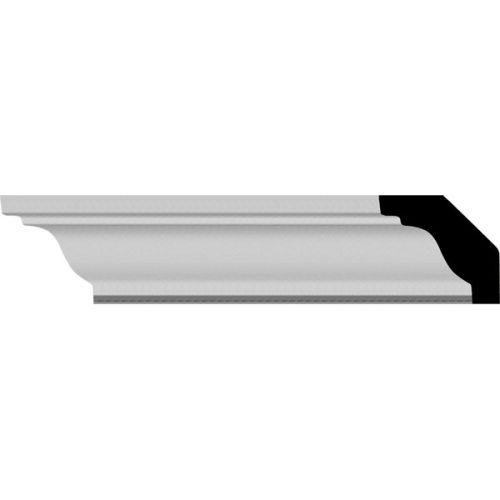 1 3/8"H x 1 3/8"P x 1 7/8"F x 94 1/2"L Artis Crown Moulding (12 Inch Sample of MLD01X01X02AR)
