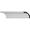 7 7/8"H x 7 7/8"P x 11 1/2"F x 94 1/2"L Foster Cove Crown Moulding (12 Inch Sample of MLD08X08X12FO)