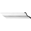 9 7/8"H x 9 7/8"P x 14"F x 96"L Claremont Crown Moulding (12 Inch Sample of MLD10X10X14CL)