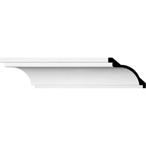 MLD12X10X15CL 11 7/8"H x 9 1/2"P x 15 1/4"F x 96"L Classic Crown Moulding