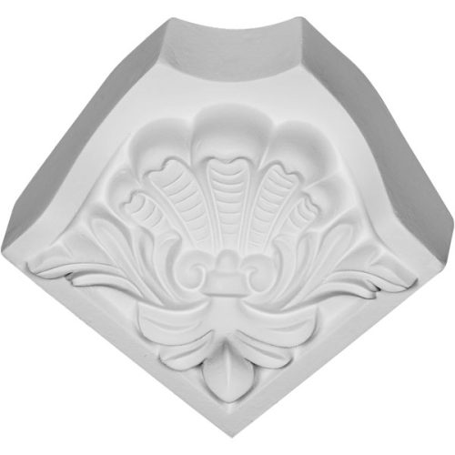 MIC03X03HA 3"H x 3 3/8"P x 4 1/2"F Harvest Crown Moulding Inside Corner