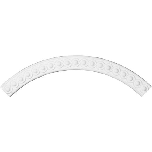 CR50HI 50"OD x 43 3/8"ID x 3 3/8"W x 1"P Hillsborough Ceiling Ring (1/4 of complete circle)