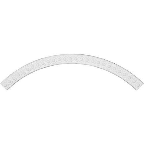 CR70HI 69 3/4"OD x 63"ID x 3 3/8"W x 1"P Hillsborough Ceiling Ring (1/4 of complete circle)
