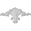 ONL07X04X01SC 7 1/8"W x 3 3/4"H x 3/4"P Scroll Onlay