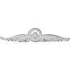 ONL11X02X01WR 10 5/8"W x 2 1/8"H x 3/4"P Wreath Onlay
