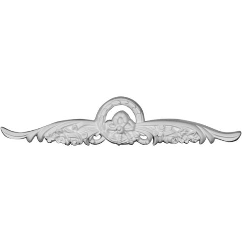 ONL11X02X01WR 10 5/8"W x 2 1/8"H x 3/4"P Wreath Onlay