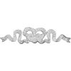 ONL12X03X01BW 11 7/8"W x 3 1/8"H x 7/8"P Bow Onlay