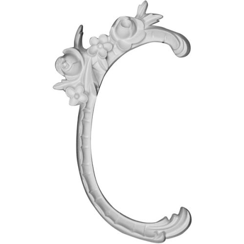 ONL04X08X01CN-L 4 3/8"W x 7 7/8"H x 7/8"P Cornelia Onlay, Left