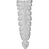 ONL02X07X01AS 2 3/8"W x 6 7/8"H x 5/8"P Ashford Leaf Onlay