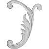 ONL06X07X01ME-R 5 7/8"W x 6 3/4"H x 7/8"P Medway Scroll Onlay, Right