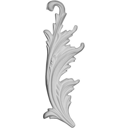 ONL03X09X01RB-L 3 1/8"W x 9 1/8"H x 7/8"P Robin Scroll Onlay, Left