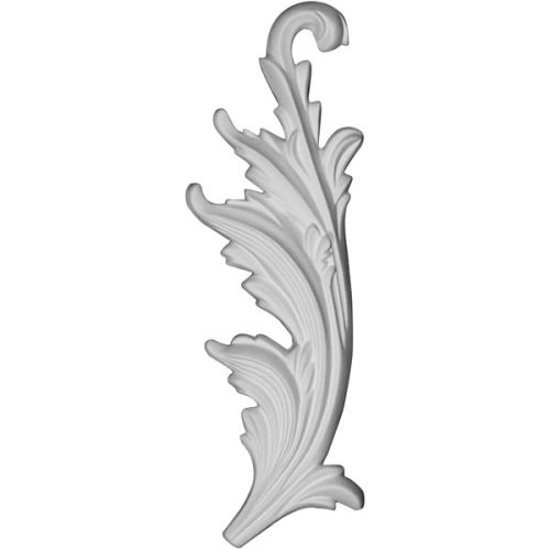 ONL03X09X01RB-R 3 1/8"W x 9 1/8"H x 7/8"P Robin Scroll Onlay, Right