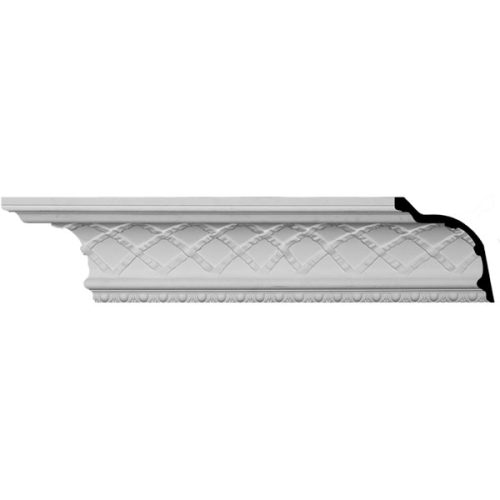 MLD07X09X11BR 7 3/4"H x 9"P x 11 7/8"F x 96"L Brightton Crown Moulding