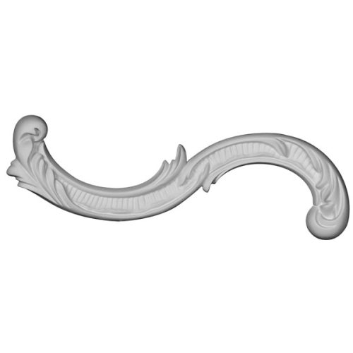 ONL12X01X00GO-L 12 1/4"W x 1 1/4"H x 3/4"P Gorleen Onlay, Left