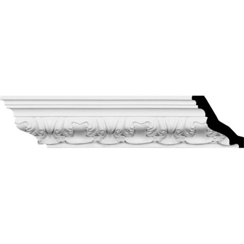 2 3/4"H x 2 5/8"P x 3 7/8"F x 94 1/2"L Ashur Crown Moulding (12 Inch Sample of MLD02X02X03AS)
