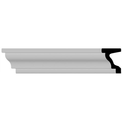 MLD03X02ST 3 1/8"H x 2 3/8"P x 94 1/2"L Standard Moulding