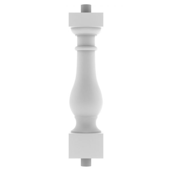 5-1/4"W x 22"H American Made Urethane Baluster B7022-1