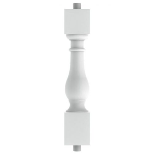 5-1/4"W x 28"H American Made Urethane Baluster B7022-1S