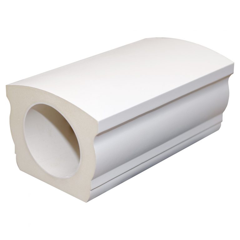 7"W x 5-1/2"H x 48"L American Made Urethane Top Rail