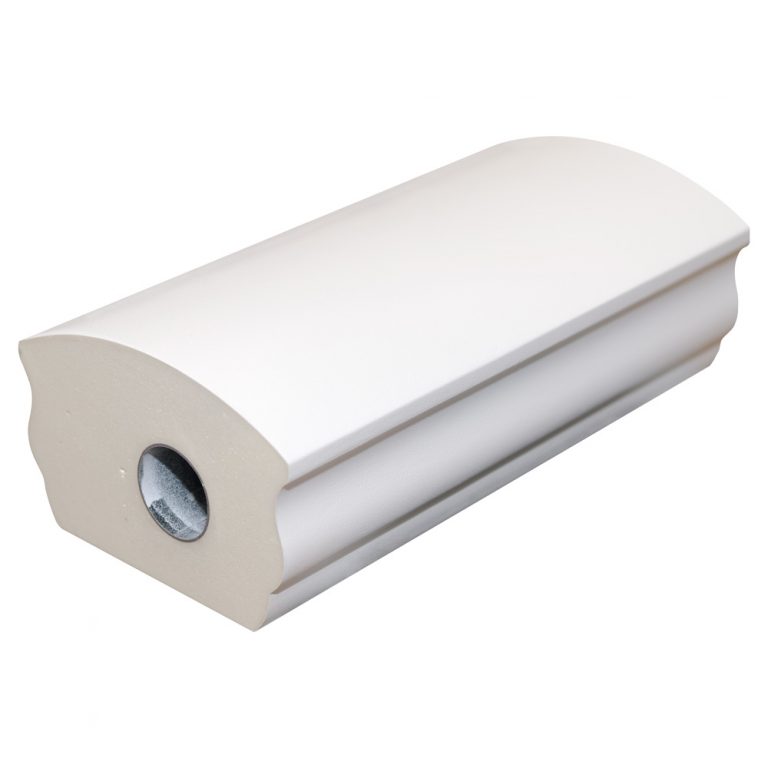 6"W x 4"H x 48"L American Made Urethane Top Rail