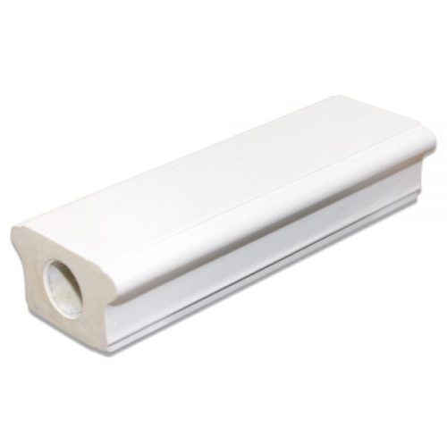 4-1/4"W x 2-1/2"H x 48"L American Made Urethane Bottom Rail