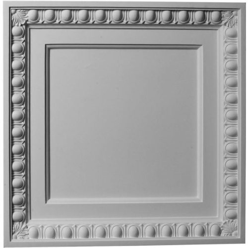 CT24X24EG24"W x 24"H x 2 3/8"P Egg & Dart Ceiling Tile