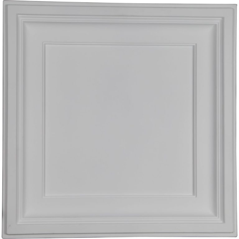 CT24X24TR23 7/8"W x 23 7/8"H x 2 1/2"P Traditional Ceiling Tile